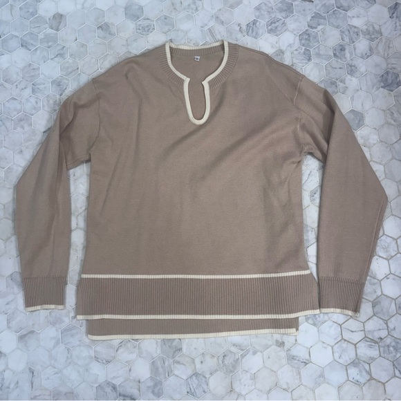 Tan Sweater Set - Picture 2 of 5